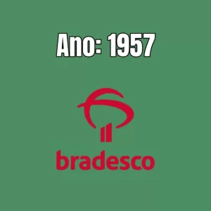 bradesco-ano-1957 Logo Bradesco 1957